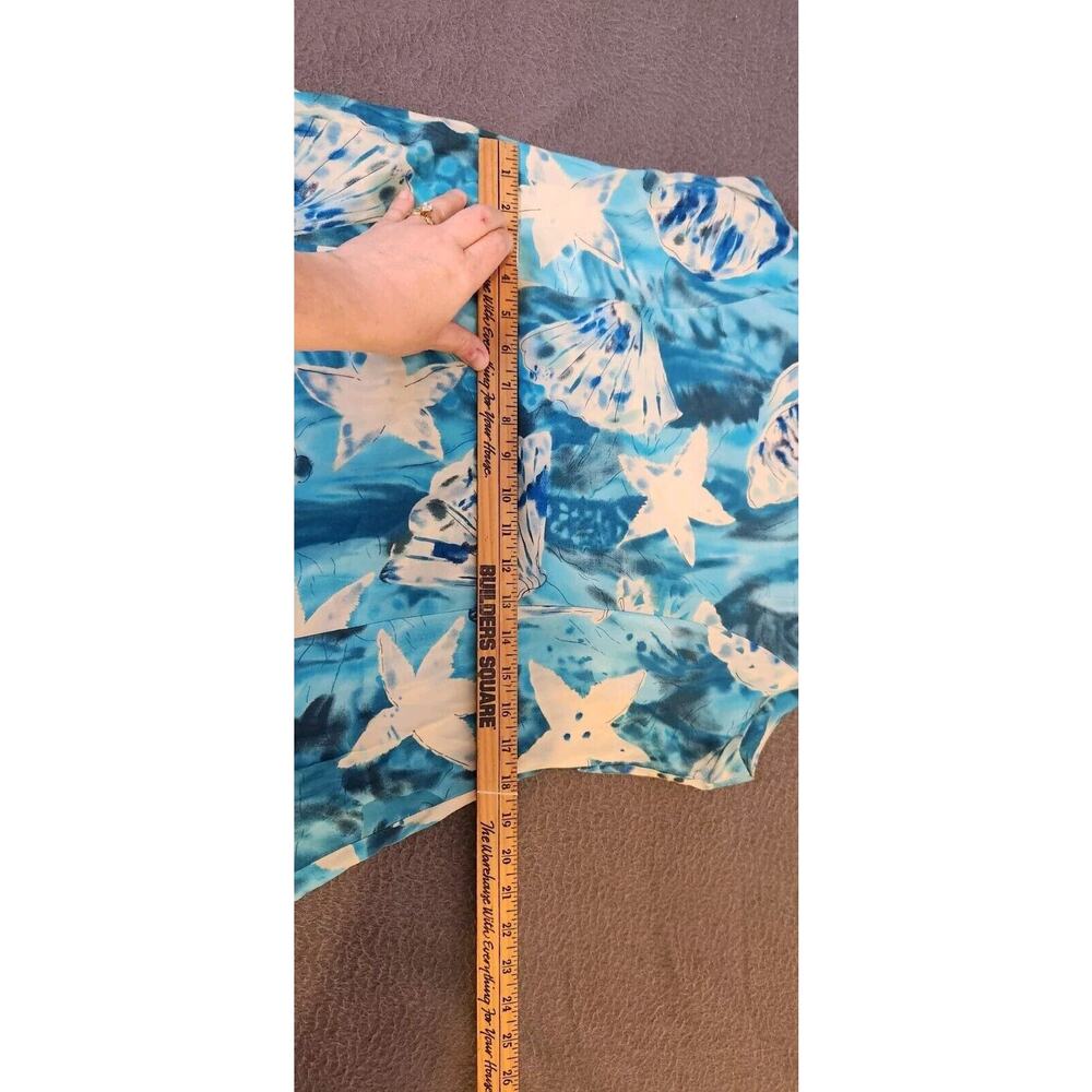Big Hed Designs Womens Floral Hawaiian Tropical Mini Dress Multicolor Sz L Resor - Picture 5 of 8